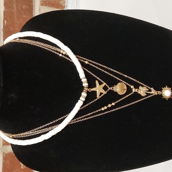 Vintage Fashion Beach Inspired ⛱️ Choker Necklace - Picture 2 of 11